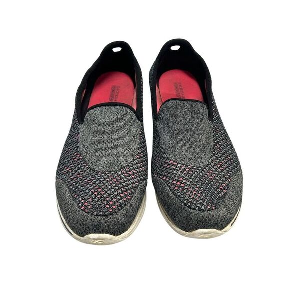 Skechers Women's Go Walk 4 Slip-On Walking Shoes Size 9 Multicolor - Black - Picture 4 of 14